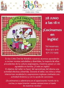 taller de cocina niños- Baobab Palma- Kids and Us Mallorca