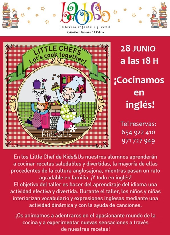 taller de cocina niños- Baobab Palma- Kids and Us Mallorca